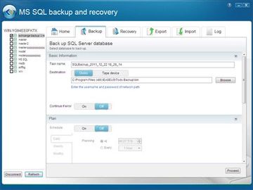 How To Backup a Sql Server