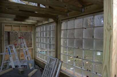 Installing a Window For Home in the Sun Room