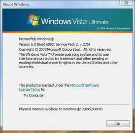 Windows Vista For Free