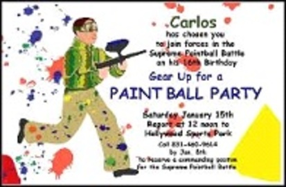  Your One Stop Checklist For Paintball Birthday Parties 