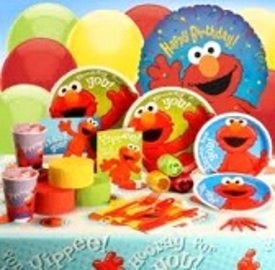 Decorating Elmo Birthday Parties