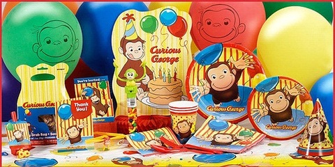 Unique Themes For Curious George Birthday Parties	