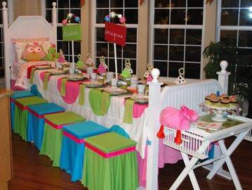 Themes For Slumber Birthday Parties	