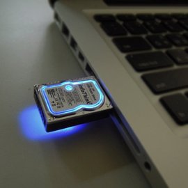 Capacity Of a 4 Gb Flash Memory Drive